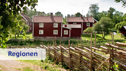 Schweden: Rote Häuser in Småland