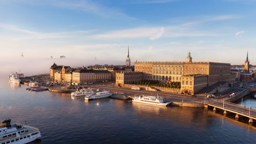 Königliches Schloss in Stockholm